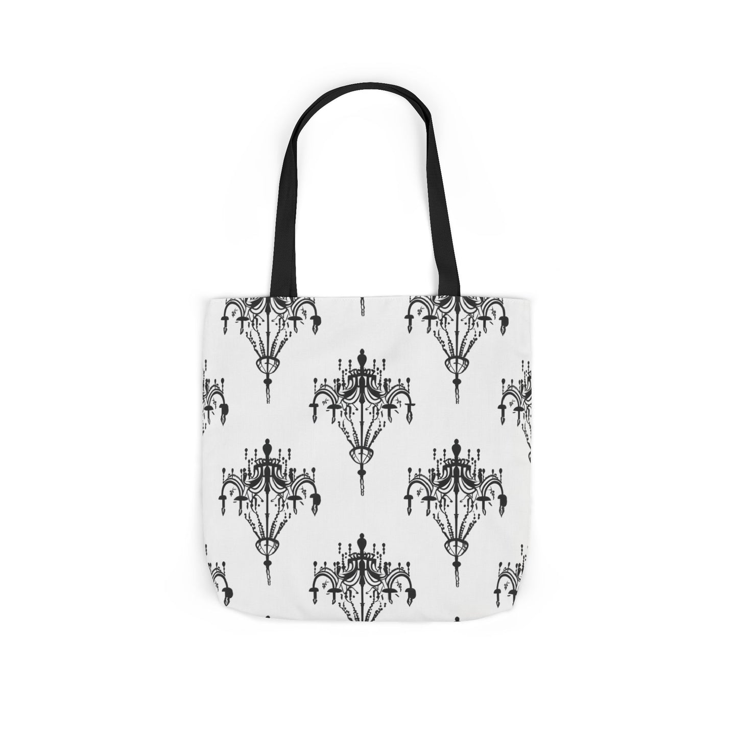 Tote bag - gothic chandeliers pattern