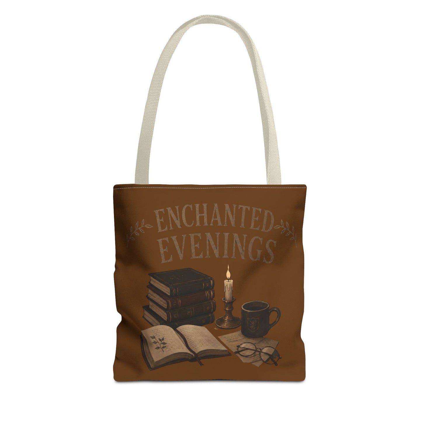 the Best tote bag Gift for a Dark Academia Book Lover-Enchanted Evenings Edition