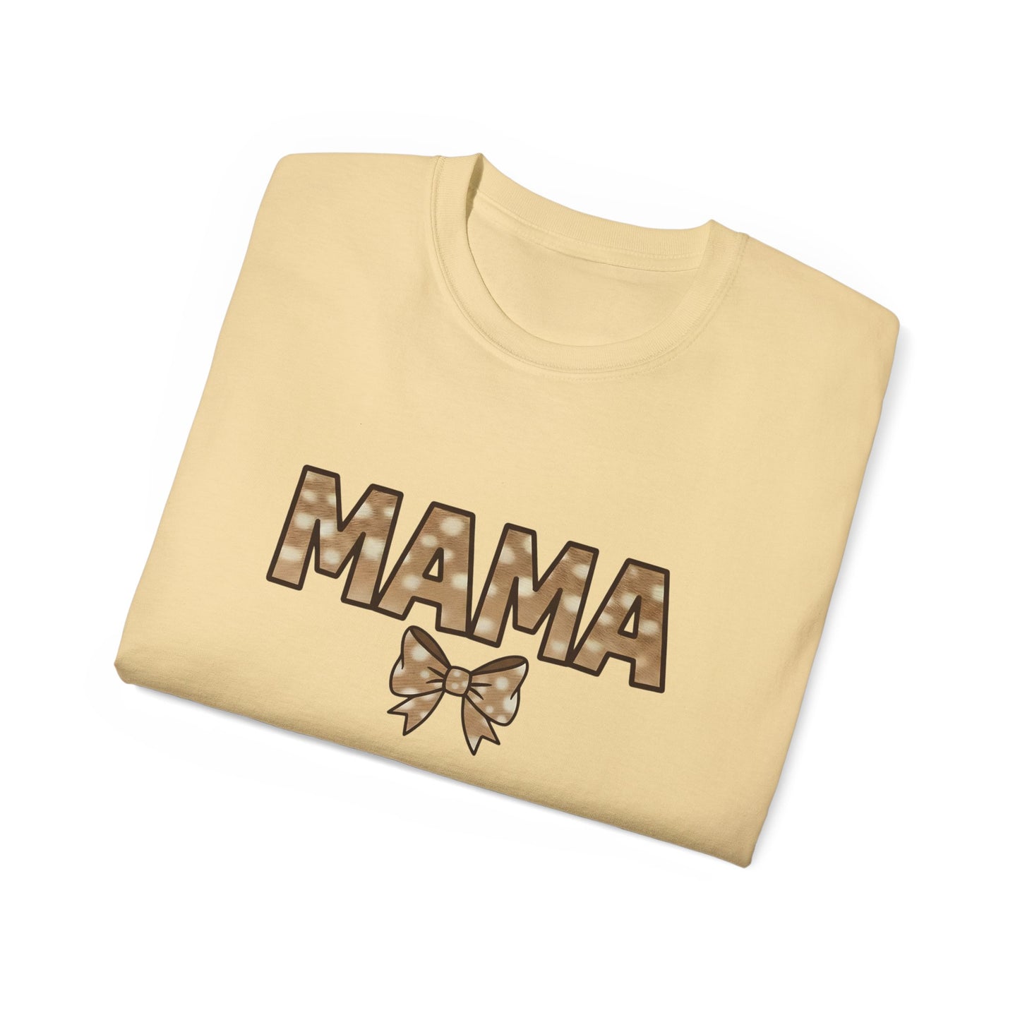T-shirt - Mama Deer Skin Coquette Bow