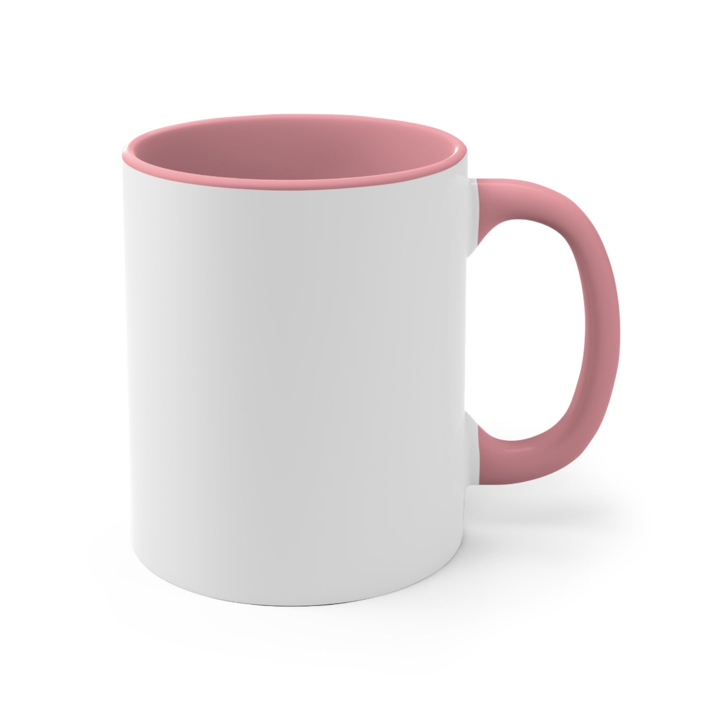 Pink inside 11 oz mug - call me