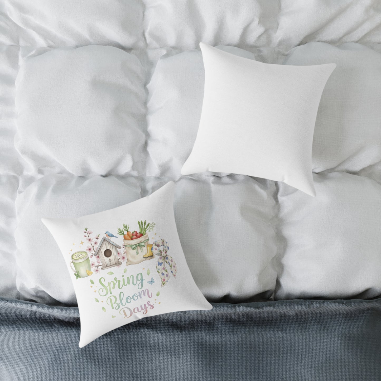 throw pillow - spring cottage aesthetics