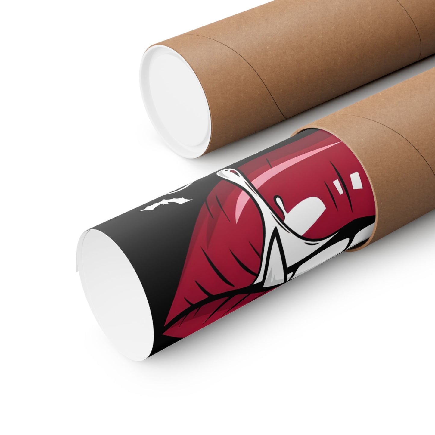 Poster - Vampire Lips Night Hunts Graphic
