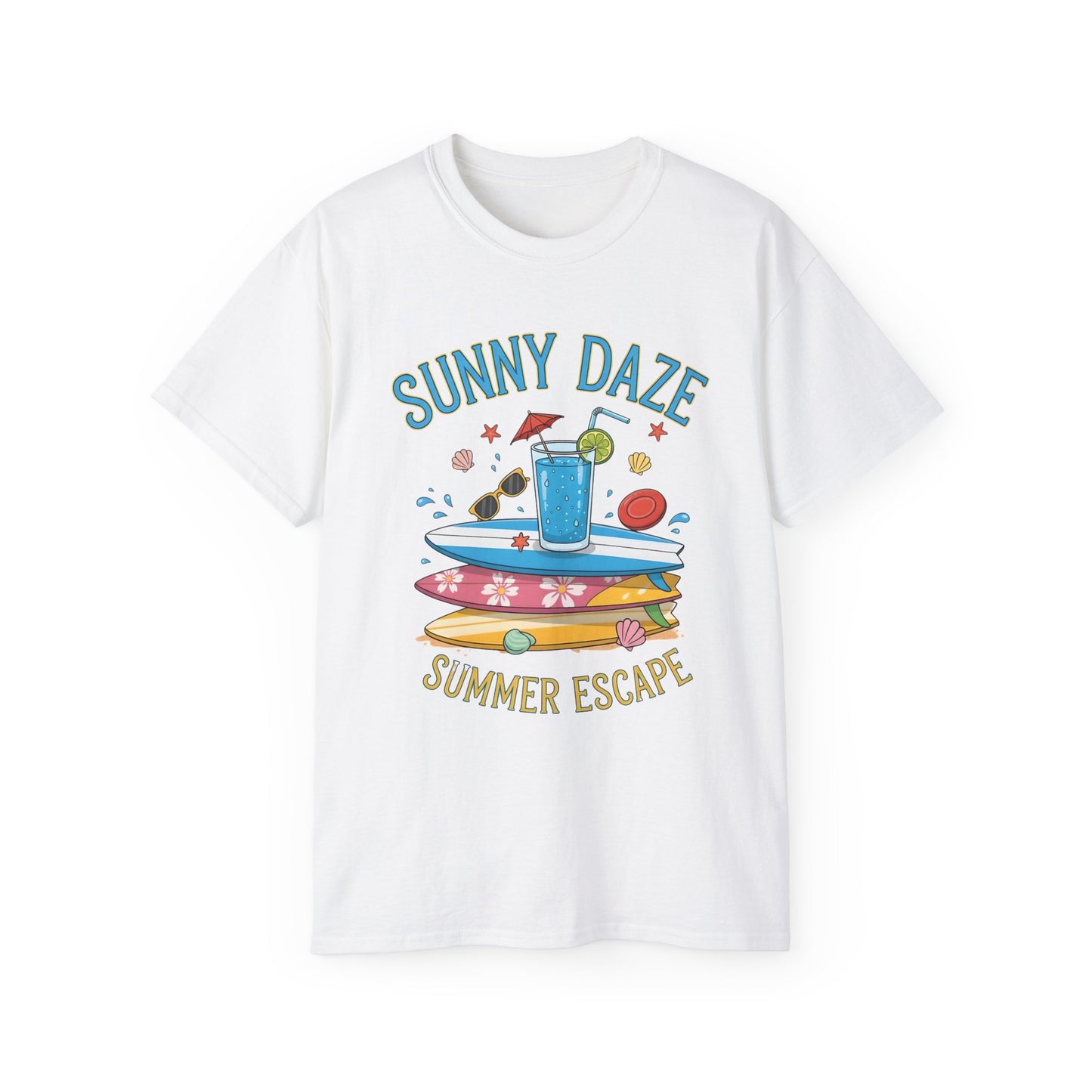 T-shirt - Sunny Daze Summer Escape Art