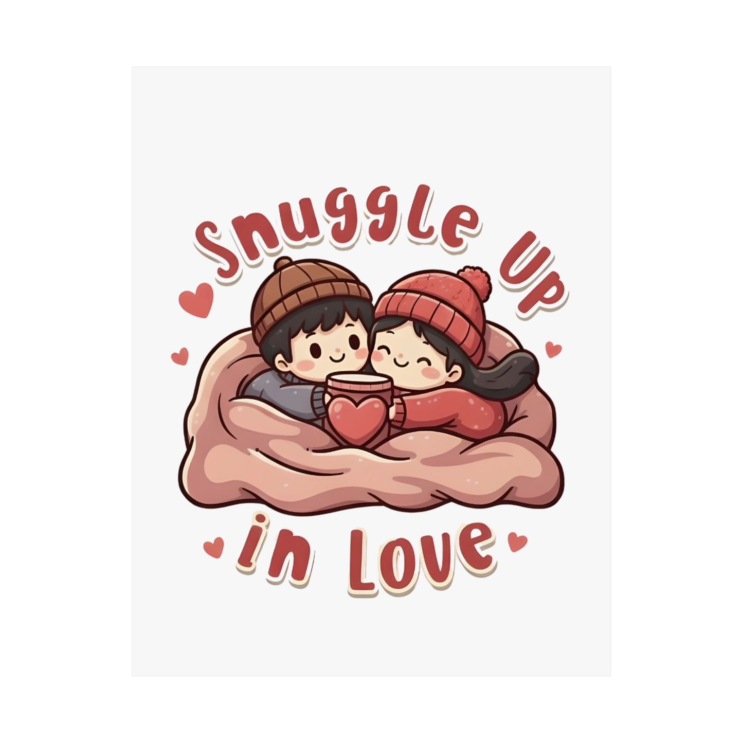 Poster - Valentine's snuggle