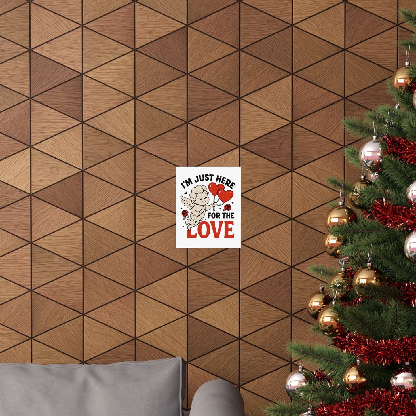 Poster - just here for love