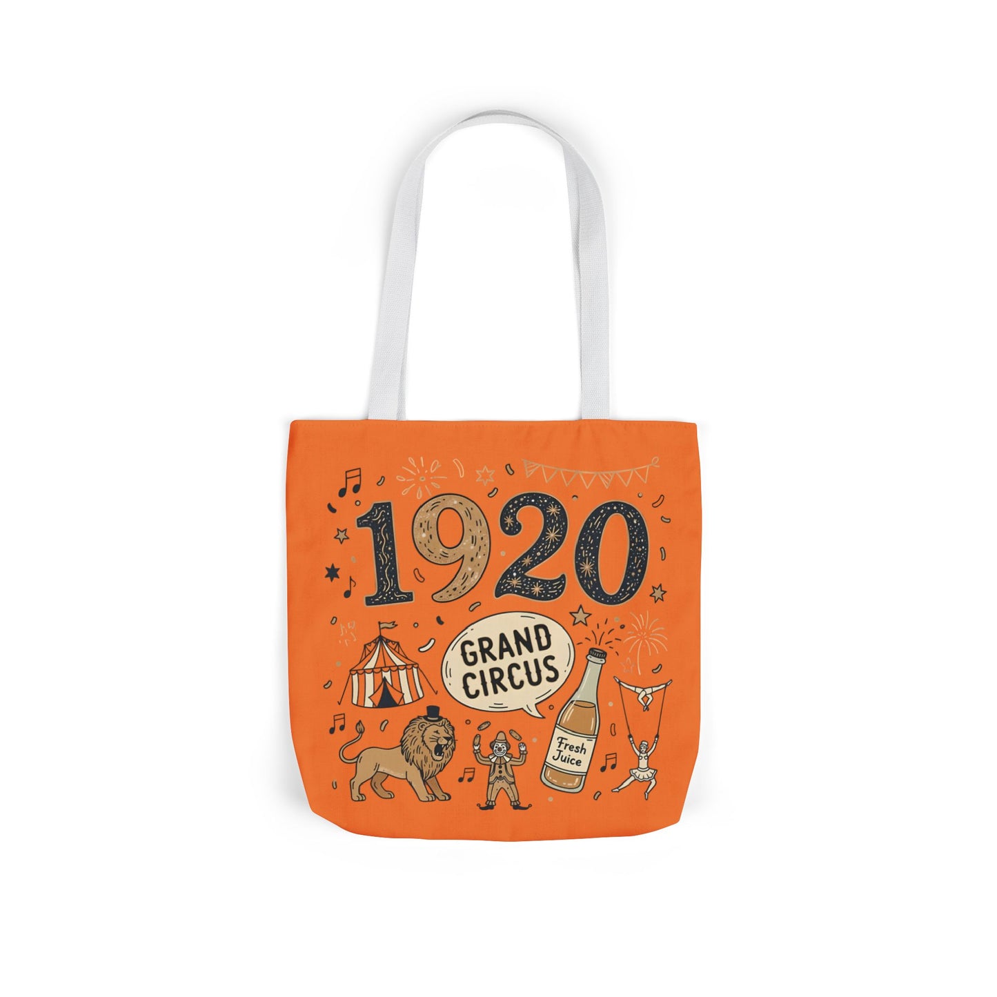 Tote Bag - Vintage 1920 Grand Circus Illustration