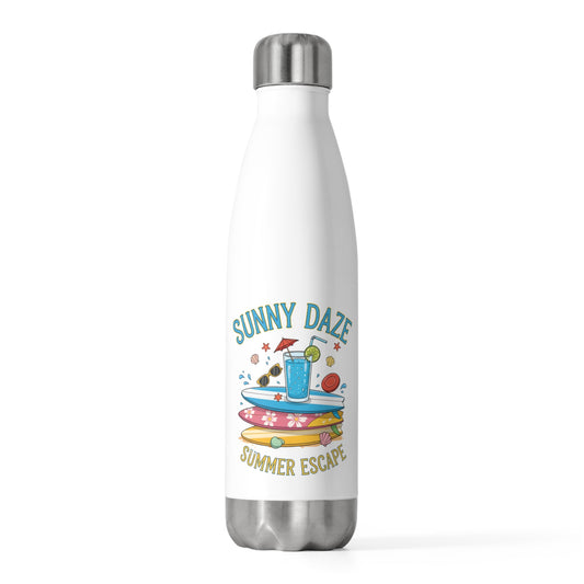 Insulated Bottle — Sunny Daze Summer Escape Art