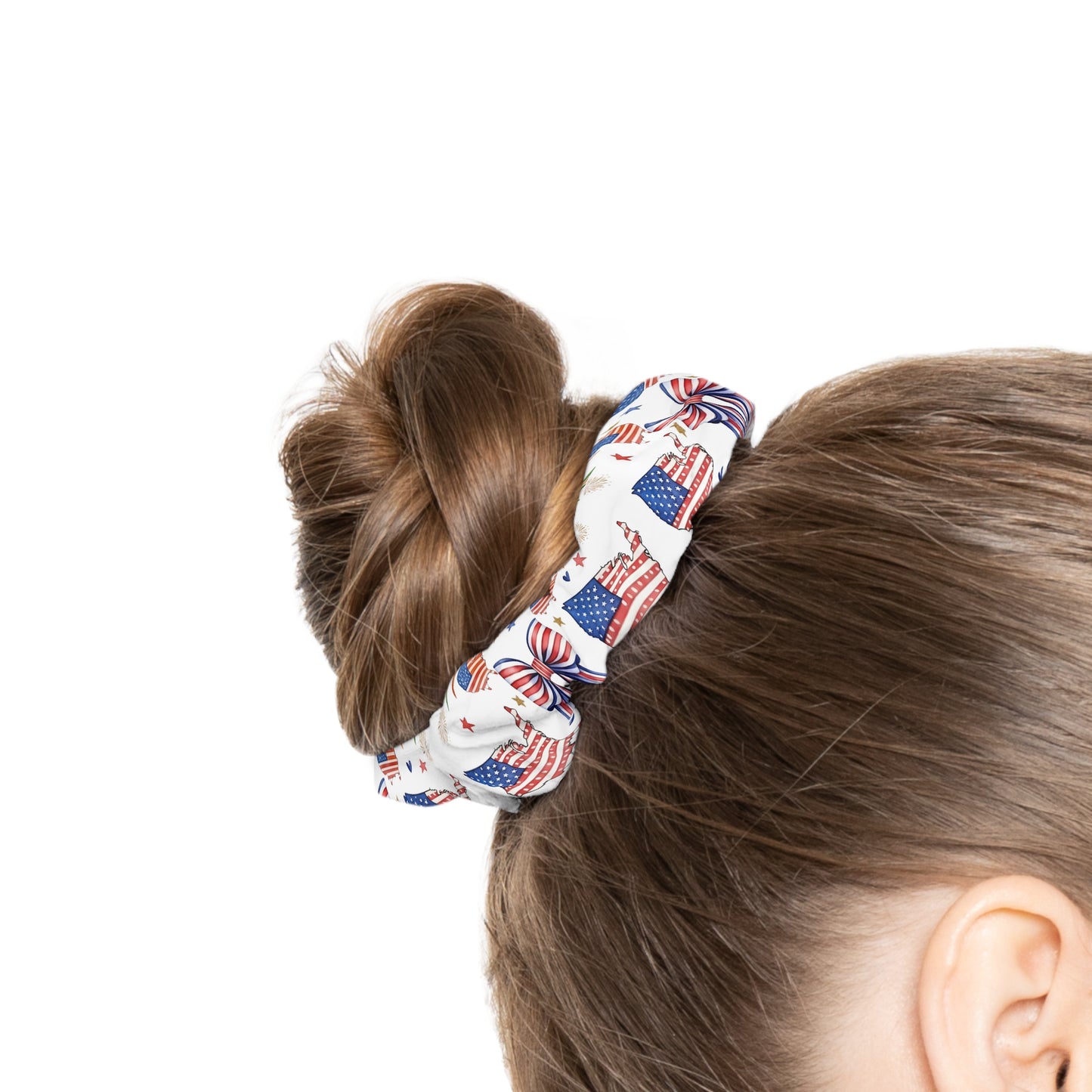 Scrunchie - USA maps and bows