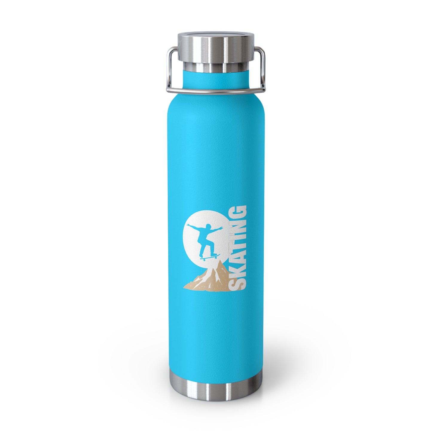 Insulated water bottle - the winter full moon skater