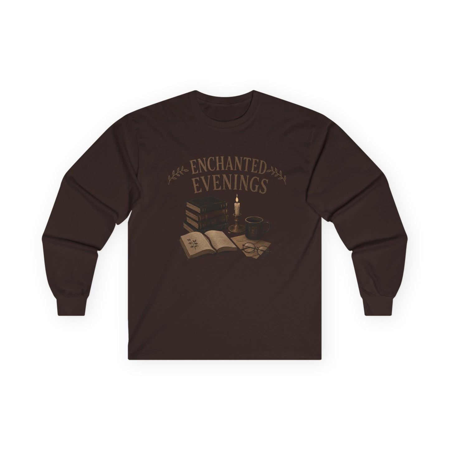 the Best shirt Gift for a Dark Academia Book Lover-Enchanted Evenings Edition