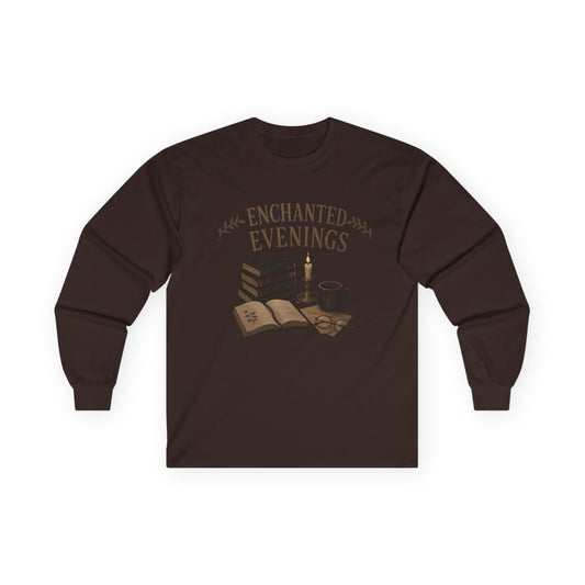 the Best shirt Gift for a Dark Academia Book Lover-Enchanted Evenings Edition