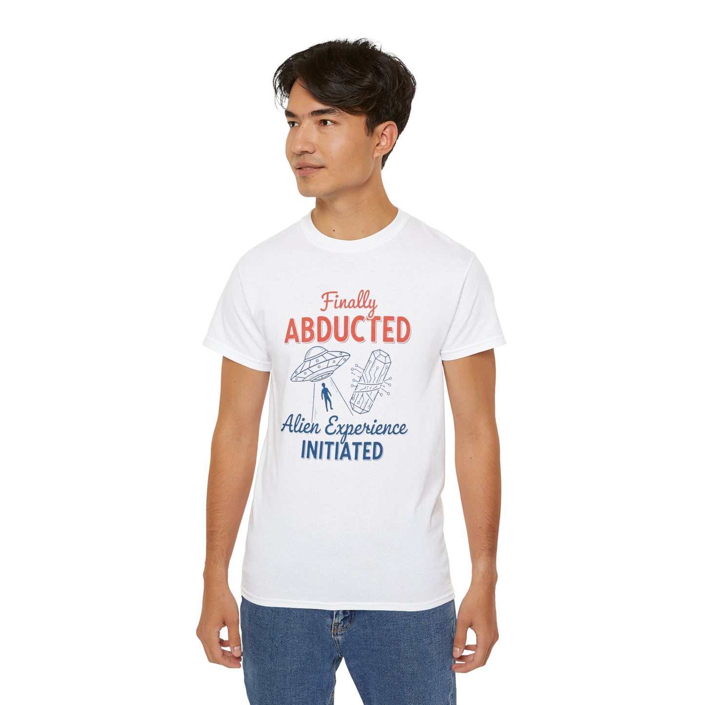 T-shirt - Vintage Humorous Alien Abduction Art