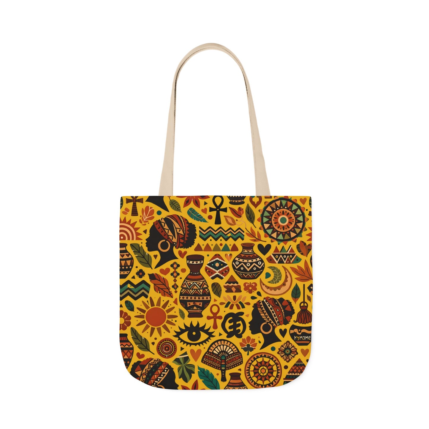 Tote bag - Boho Afrocentric Tribal Illustration Pattern