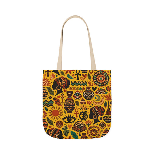 Tote bag - Boho Afrocentric Tribal Illustration Pattern