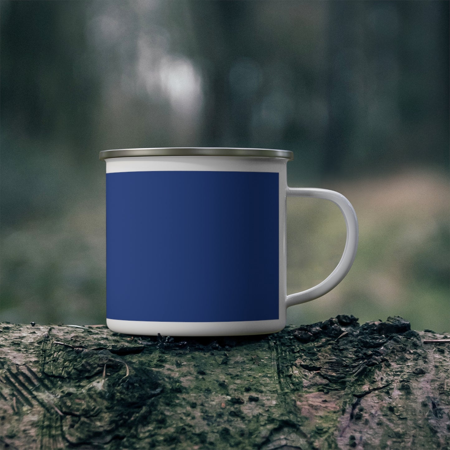 Enamel mug - cowboy's Winter authentic