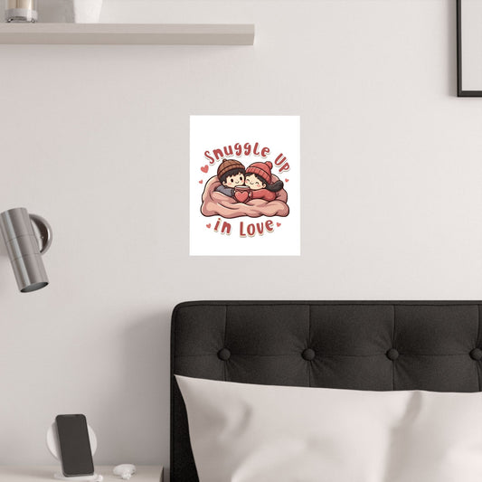 Poster - Valentine's snuggle
