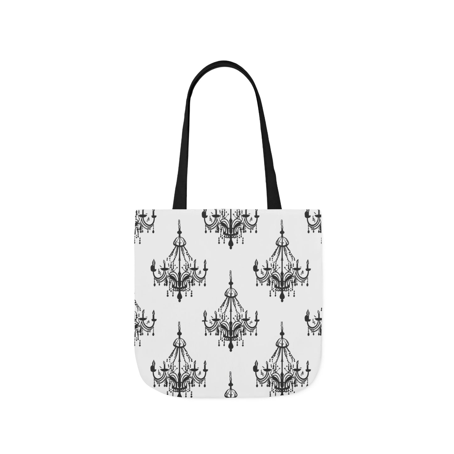 Tote bag - gothic chandeliers pattern