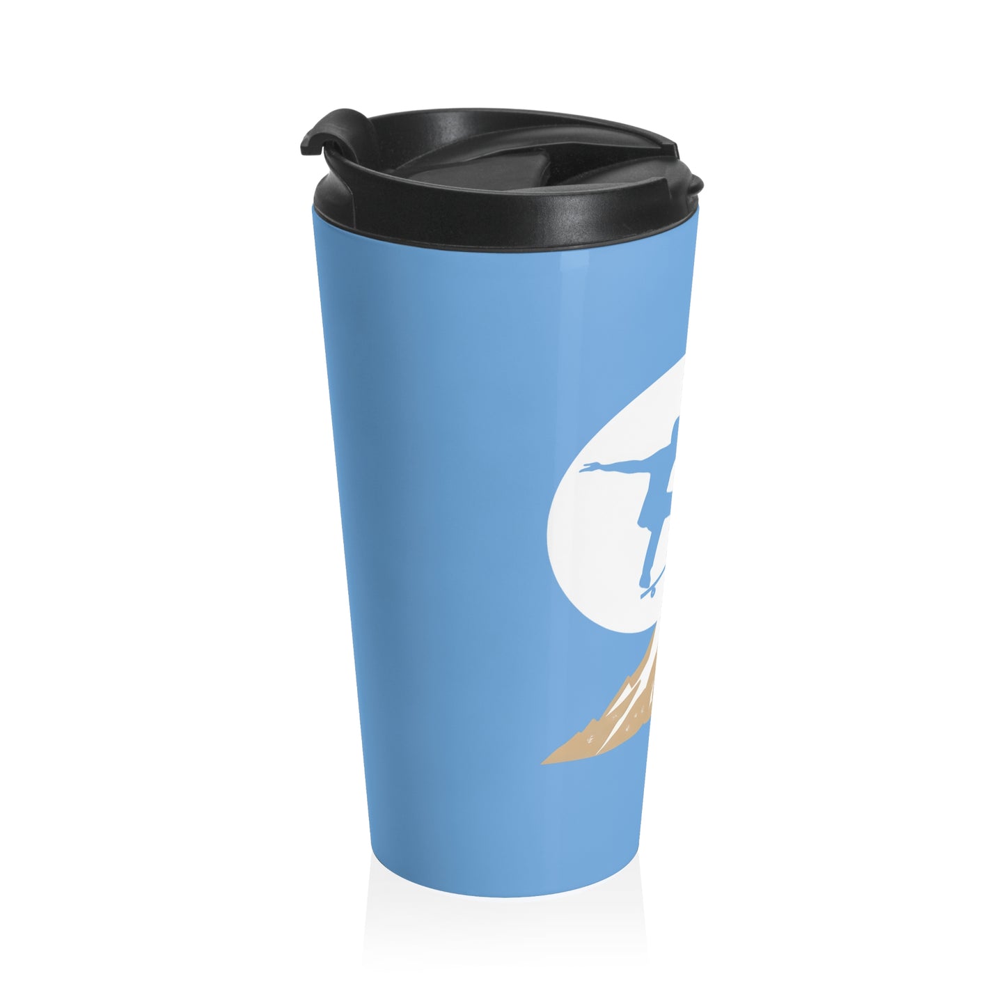 Travel mug - the winter full moon skater