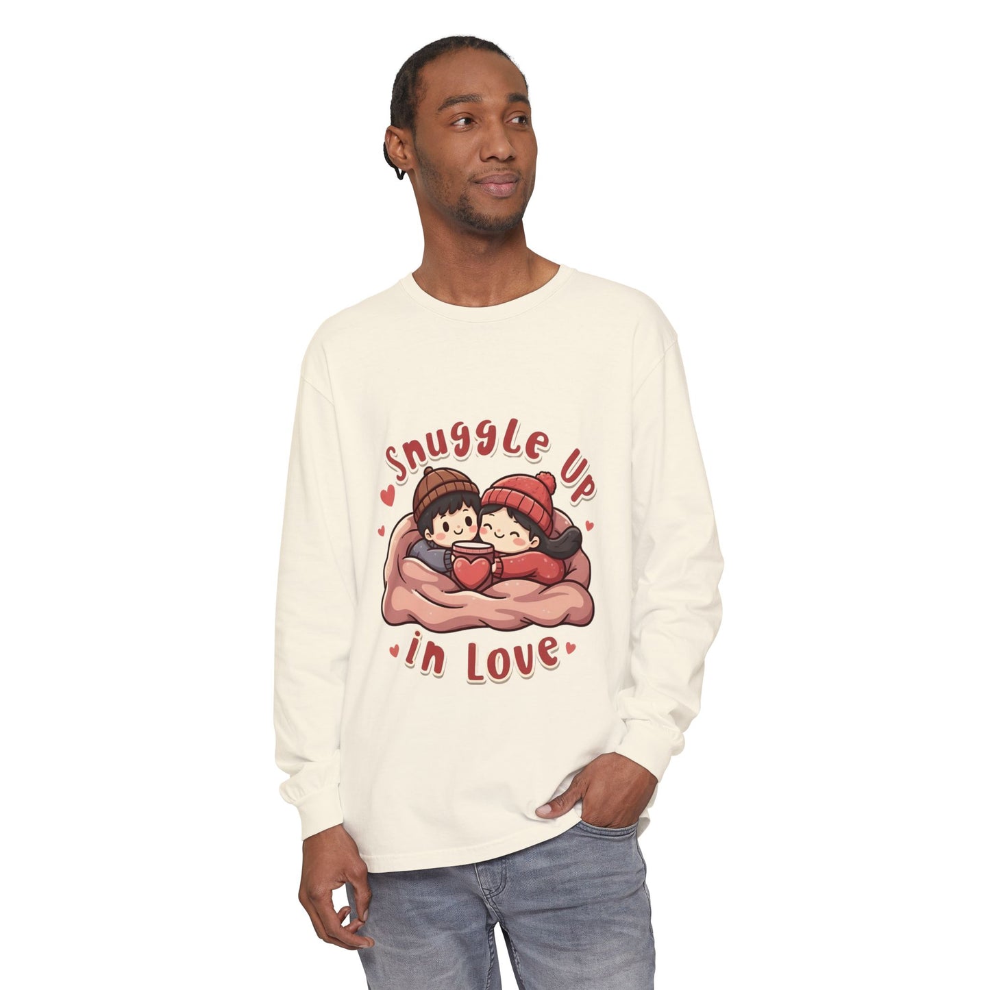 Long sleeves t-shirt - Valentine's snuggle