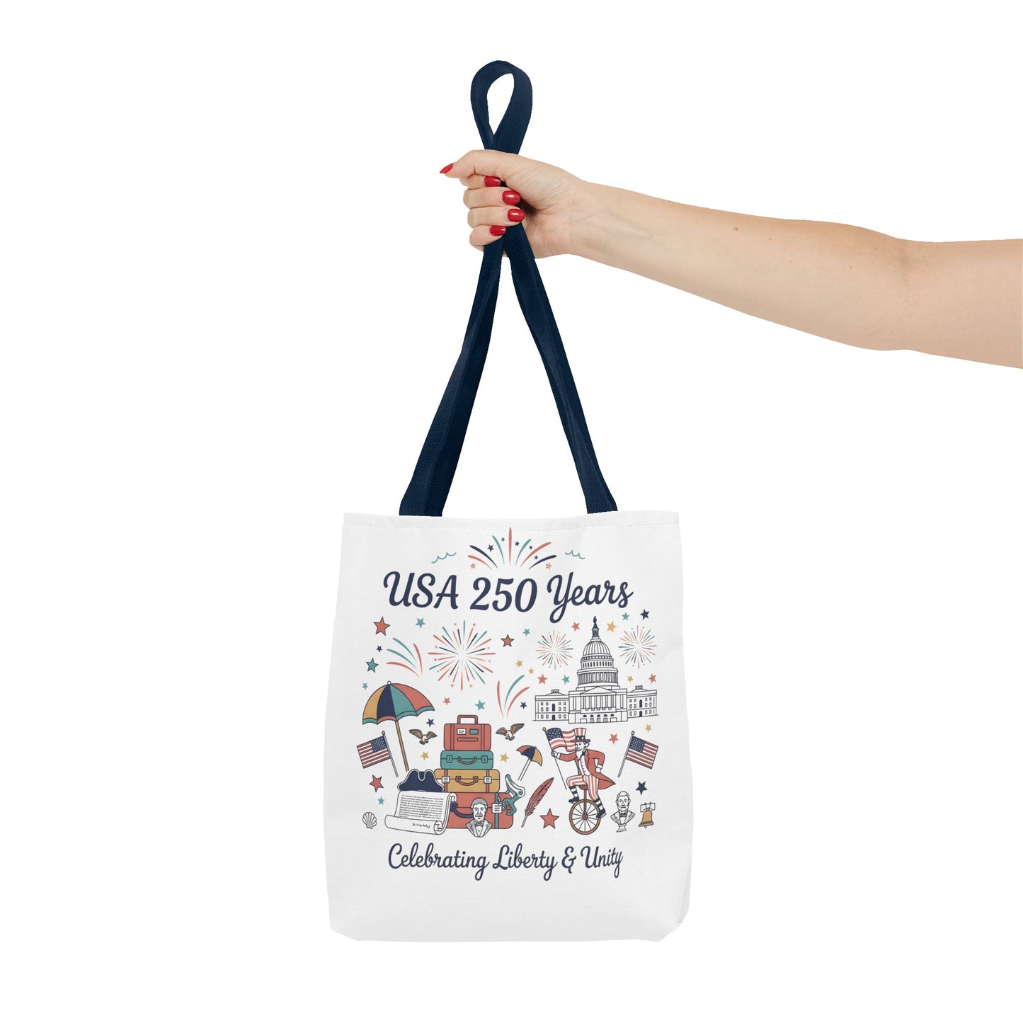 Tote bag - Liberty and Unity Semiquincentennial Art