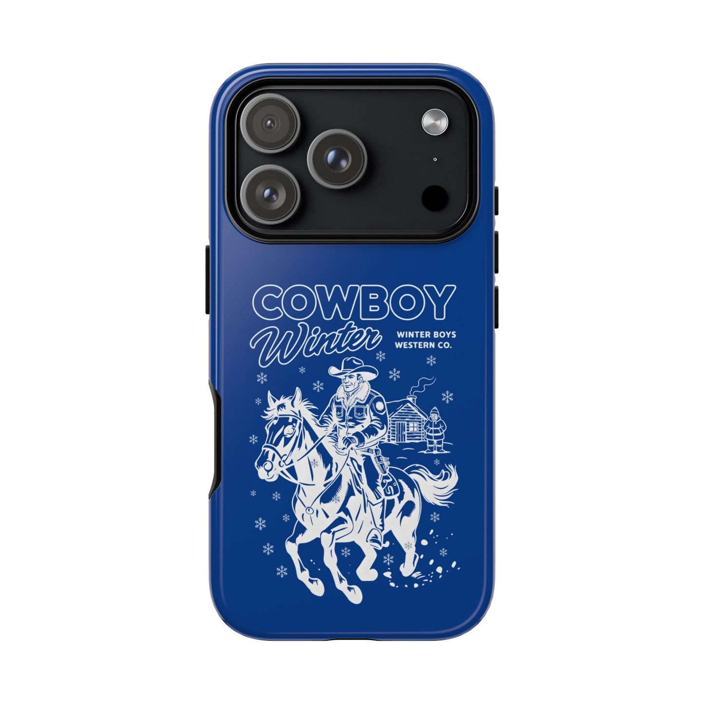Though phone case - cowboy's Winter authentic