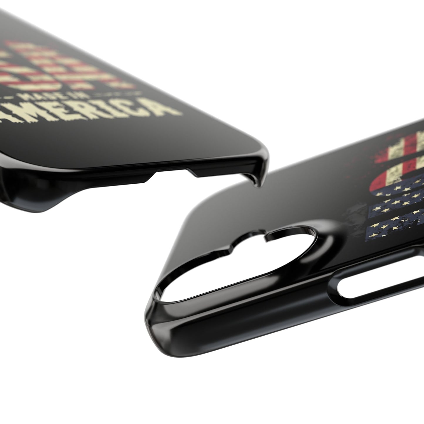 Iphone slim case - vintage made in USA